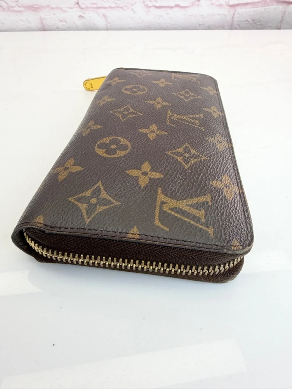 Louis Vuitton Monogram Canvas Full Zip Wallet